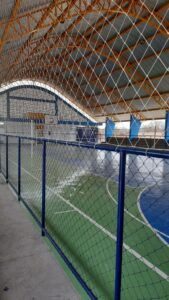 Quadra esportiva coberta